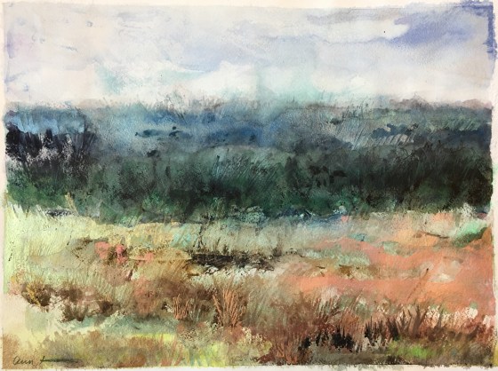 Above the Valley by Ann Stretton