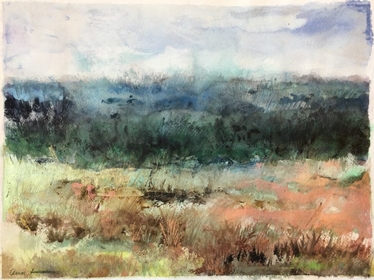 Above the Valley by Ann Stretton