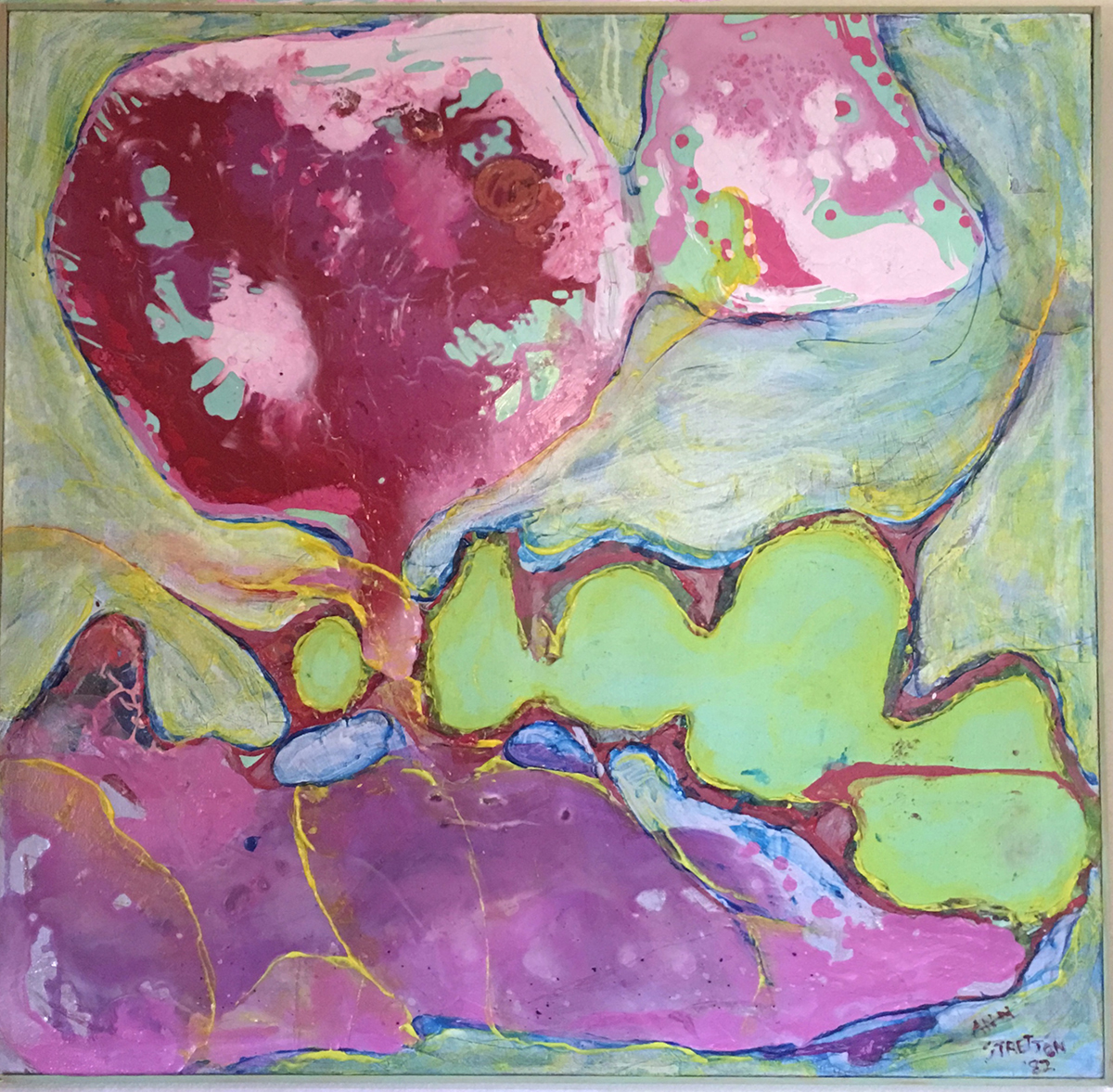 Untitled, Acrylic, 1982, Ann Stretton