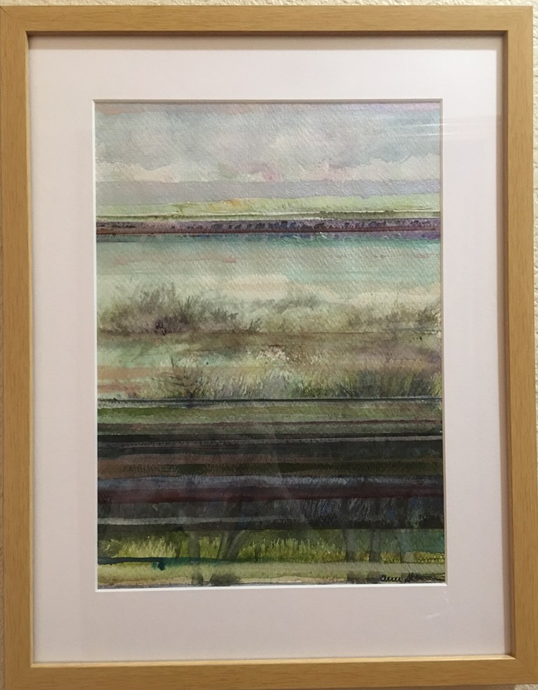 Marsh Driveby by Ann Stretton