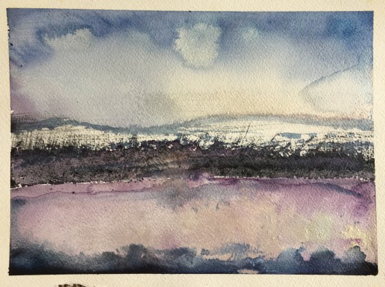 Moundinsnow by Ann Stretton