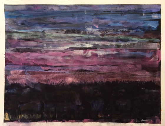 Night Striations by Ann Stretton