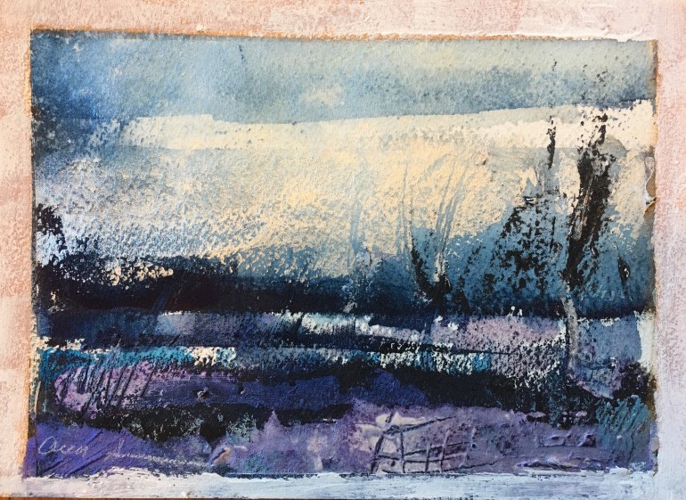 Roadside Snow by Ann Stretton