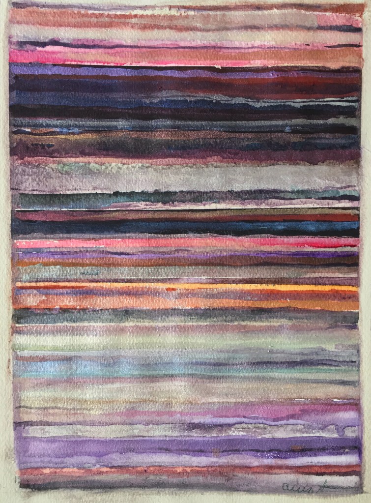 Serape Landscape #2 by Ann Stretton