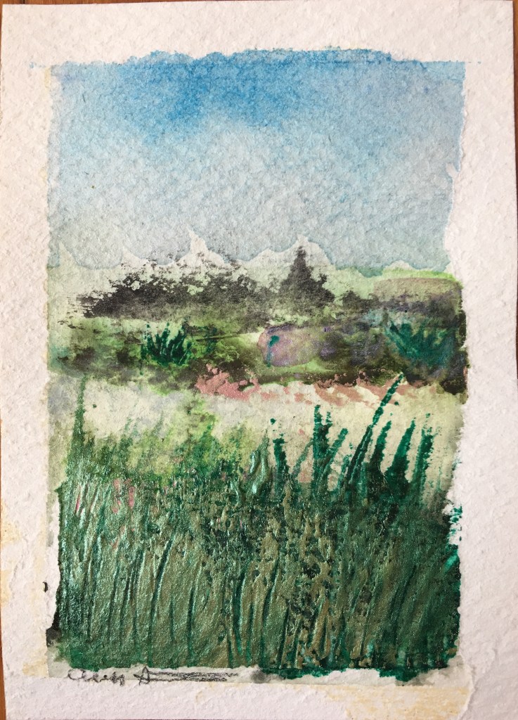 Untitled Miniature 20190731 by Ann Stretton